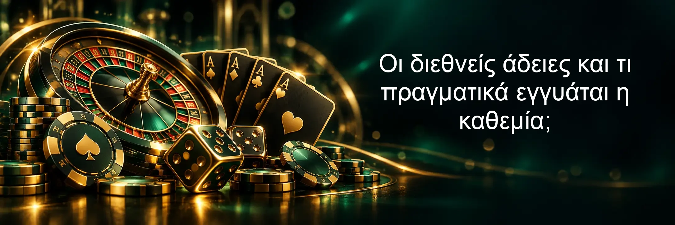 Οι διεθνείς άδειες και τι πραγματικά εγγυάται η καθεμία; Οι διεθνείς άδειες και τι πραγματικά εγγυάται η καθεμία;