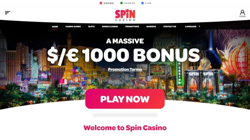Spin Casino Full Review for European Players