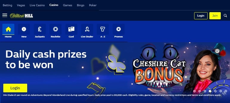 William Hill Casino Full Review for European Players